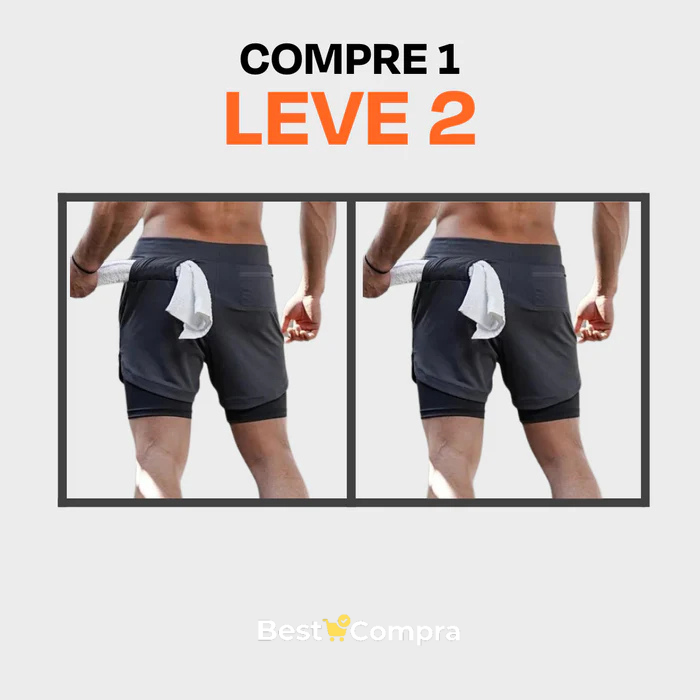 Shorts Dry-Fit BEST - Compre 1 e Leve 2.