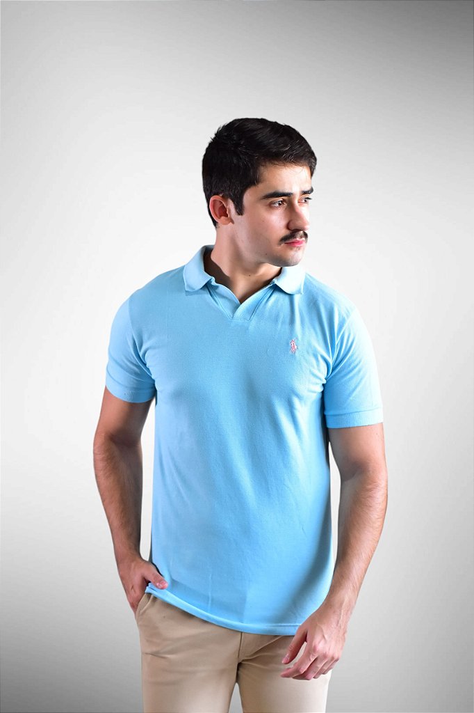 Kit 3 Camisas Gola Polo RL V-Neck