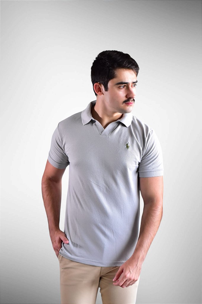 Kit 3 Camisas Gola Polo RL V-Neck